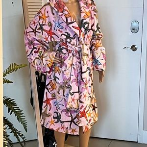 VERSACE Unisex Starfish Robe